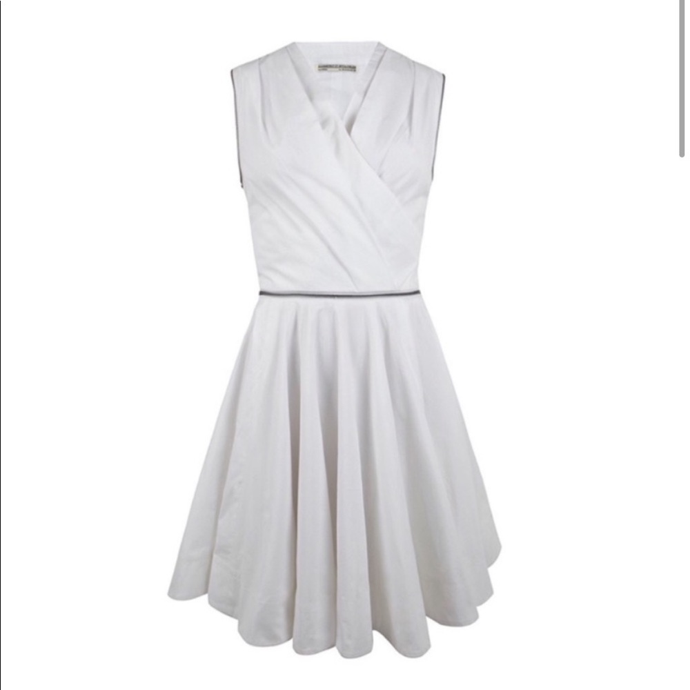 All Saints White Sleeveless Dress